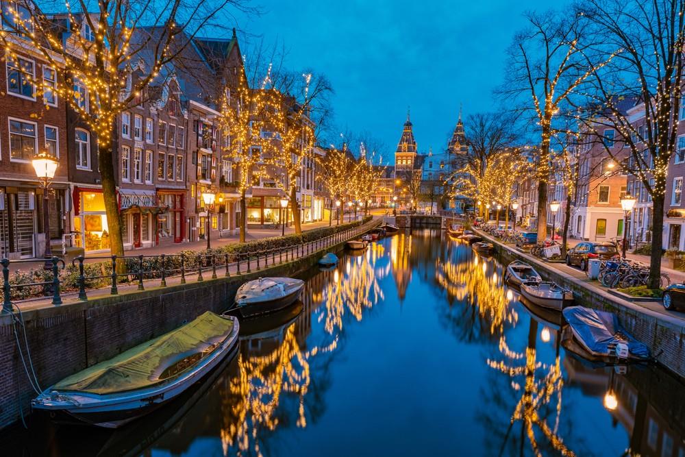Adventní Amsterdam a festival světel