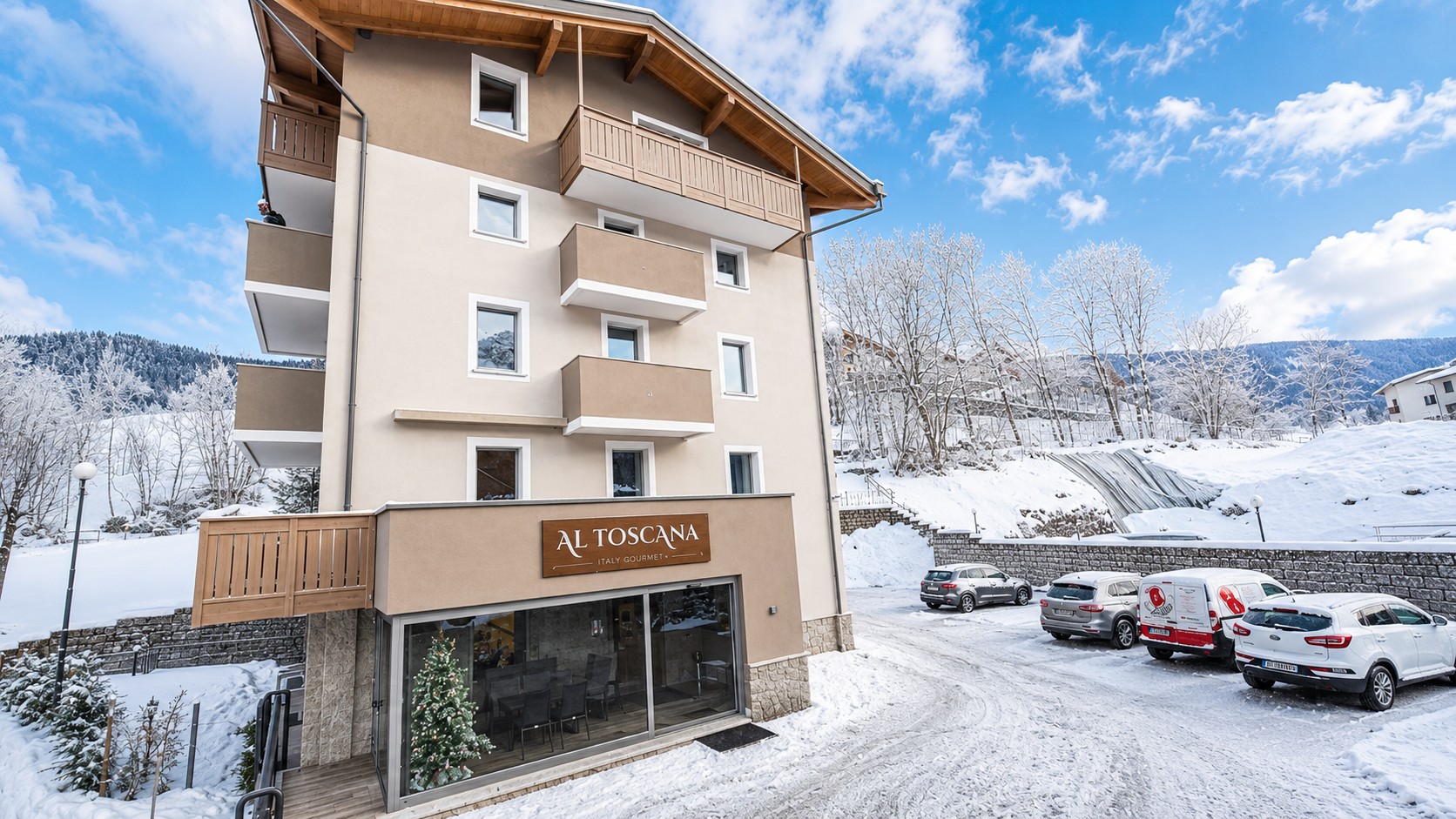 1. Apartmány Al Toscana