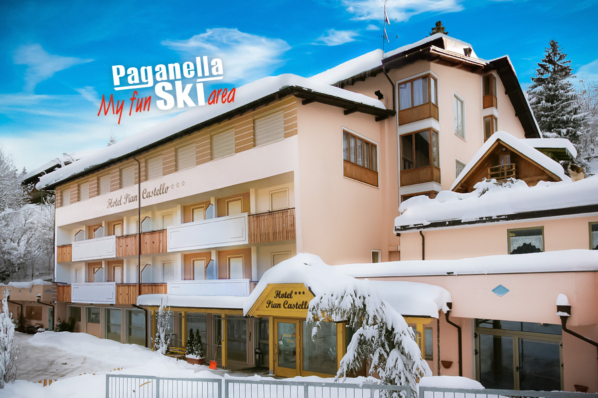 Hotel Piancastello – 6denní lyžařský balíček se skipasem a dopravou v ceně***