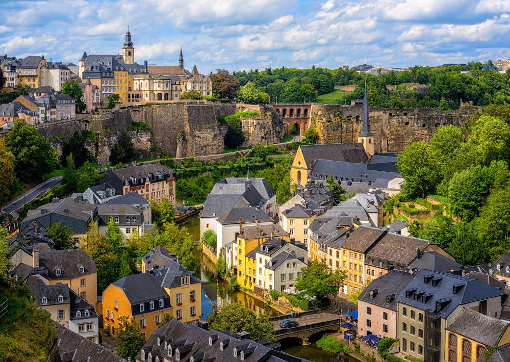 Lucembursko a nejslavnější města Belgie