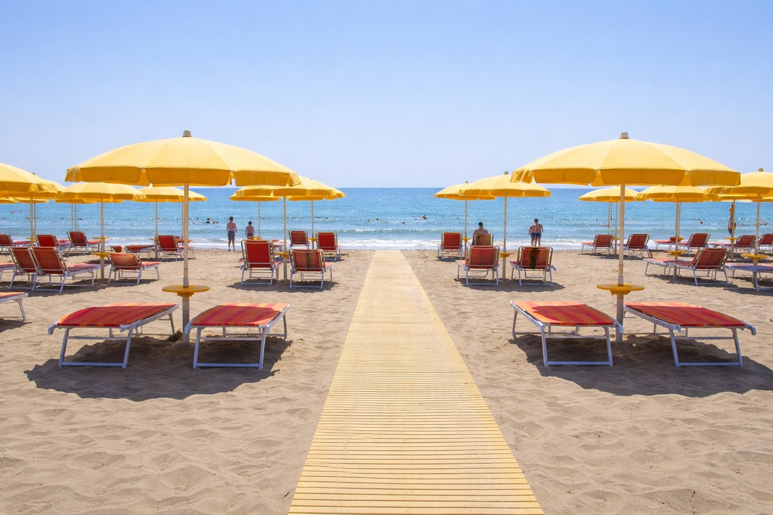 1. Jednodenní koupání v Lido di Jesolo