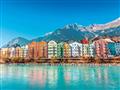 1. Alpský Innsbruck s návštěvou skokanských můstků