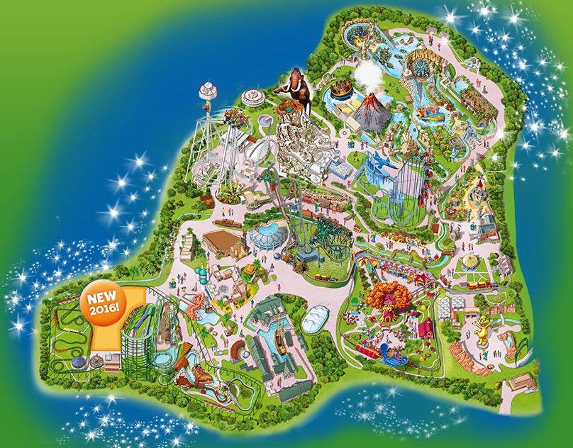 Gardaland - cca 5 km od hotelu