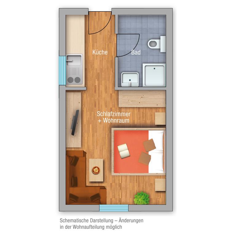 2. Apartmány Fliana