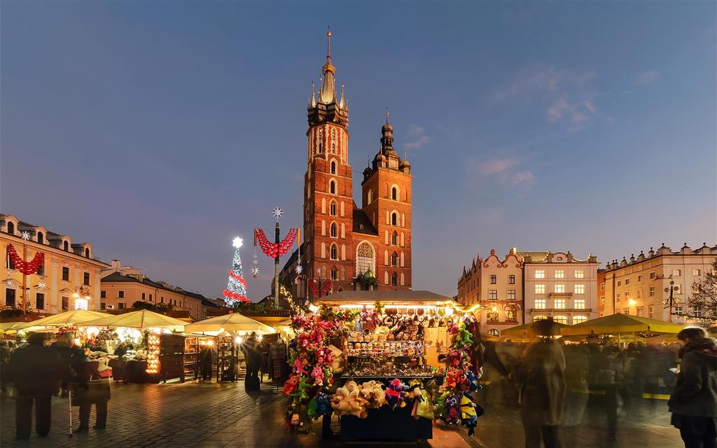 Adventní trhy v Krakově