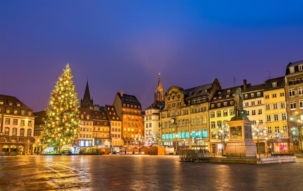 Adventní trhy ve francouzském Štrasburku