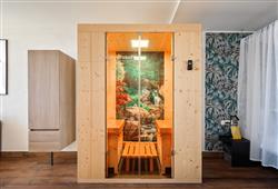 Pokoj Deluxe Junior Suite se saunou