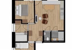 Apartmán Almsee až pro 7 osob