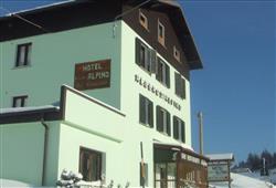 4. 5denní zájezd (denní přejezd) s dopravou, polopenzí a skipasem v ceně – chalet Alpino