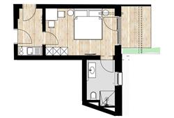 25. AlpenParks Residence Glemmrise (pokoje)